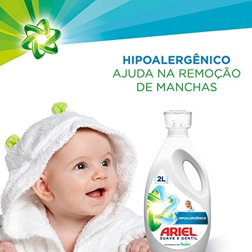 Lava Roupas Ariel Suave E Gentil 2L 3