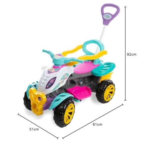 Maral Quadriciclo Menina Caixa Multicor 1