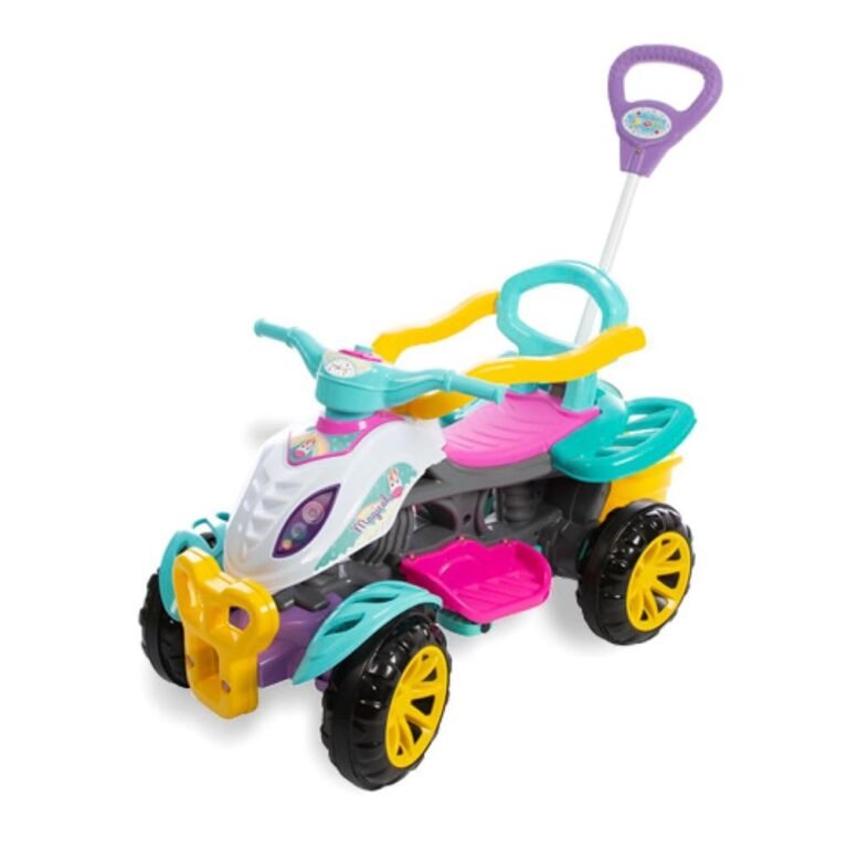 Maral Quadriciclo Menina Caixa Multicor 3