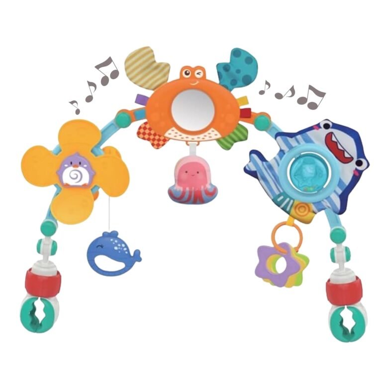 Maxi Baby Mobile Para Carrinho E Berco Com Chocalho Ocean 5
