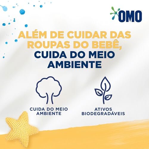 OMO Sabao Liquido Roupas Finas E Delicadas Bebe 3