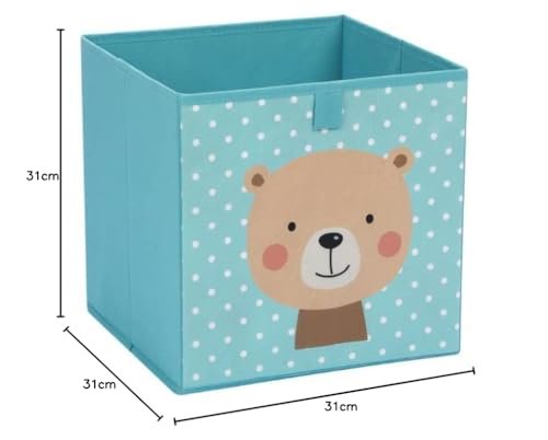 Oikos Organizador Dobravel Infantil De Tnt Ursinho 3