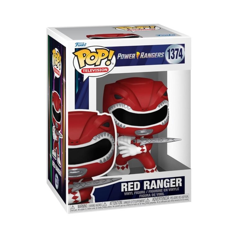 POP POWER RANGERS RANGER VERMELHO 30o ANIVERSARIO 1