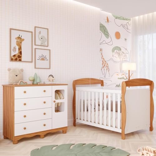 Quarto Bebe Berco Americano Marquesa Peroba 1