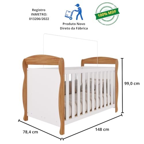 Quarto Bebe Berco Americano Marquesa Peroba 2