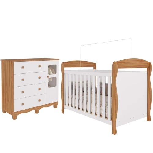 Quarto Bebe Berco Americano Marquesa Peroba 3