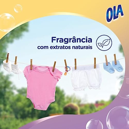 Sabao Liquido Ola Bebe Para Roupas Finas E Delicadas 38l 3