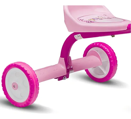 Triciclo Motoca Infantil Menina You Girl Rosa Nathor 2