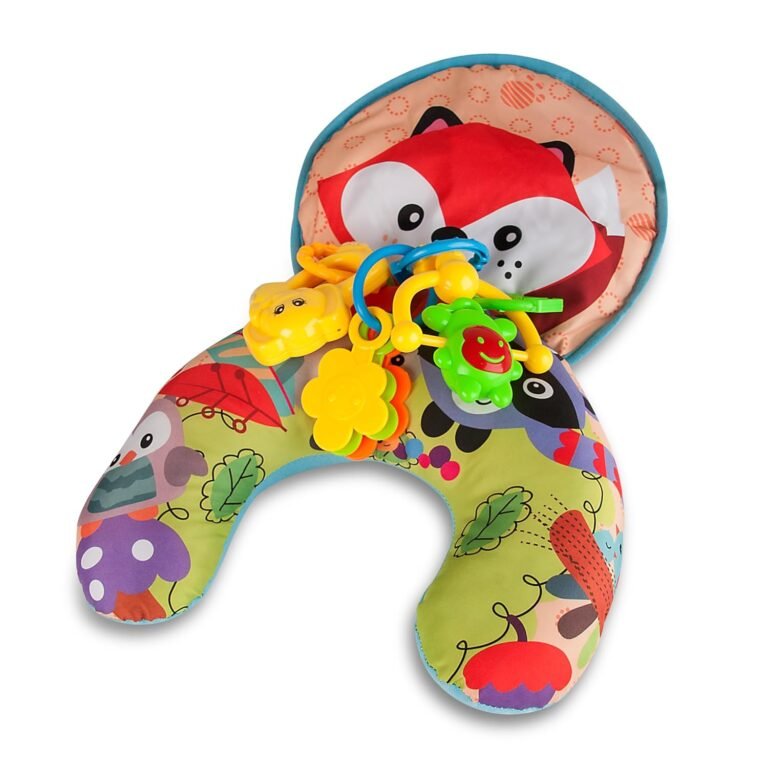 Zoop Toys Almofadinha De Atividades Bebe Conforto Raposa 1