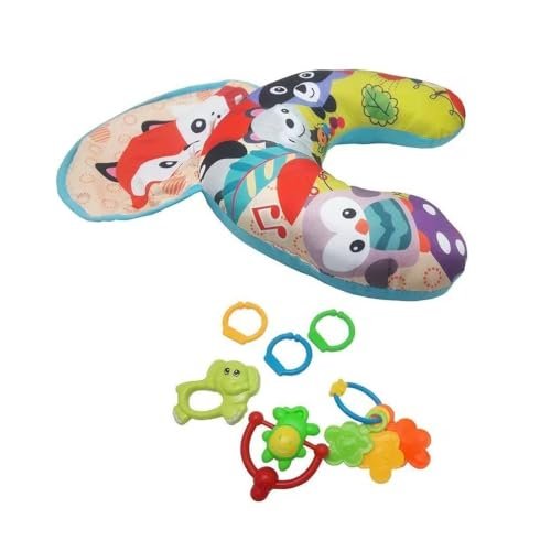 Zoop Toys Almofadinha De Atividades Bebe Conforto Raposa 4
