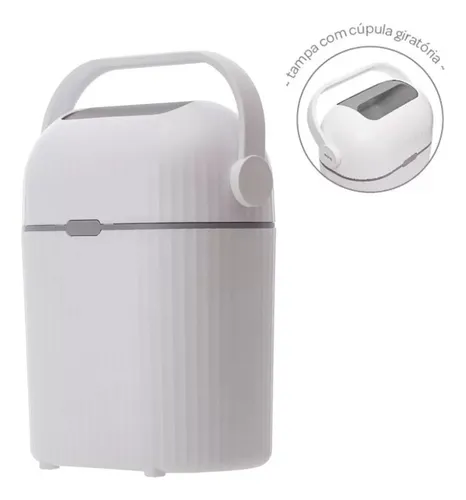 Lixeira Antiodor para Fraldas da Buba